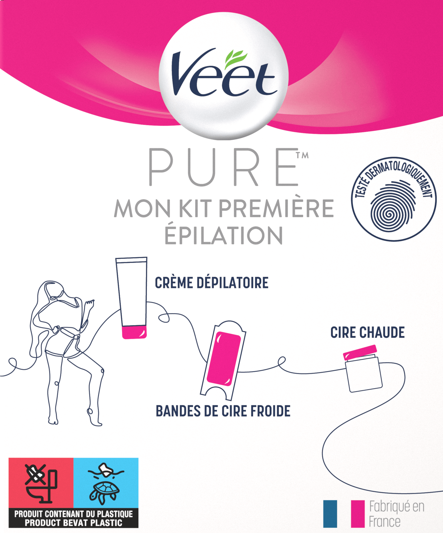 Veet Pure – Kit première épilation | Veet
